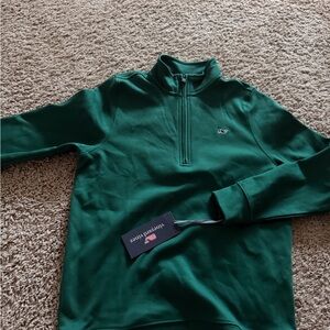 Vineyard Vines Forest Green Pullover